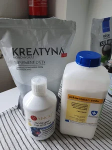 Zestaw Poranny Kreatyna Witamina C Kolagen