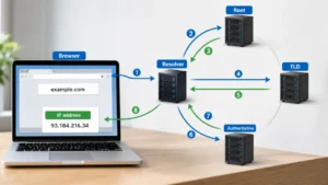 Dns resolution process